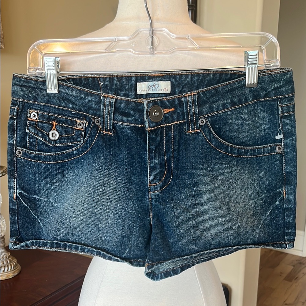 Blue Denim Women's Shorts